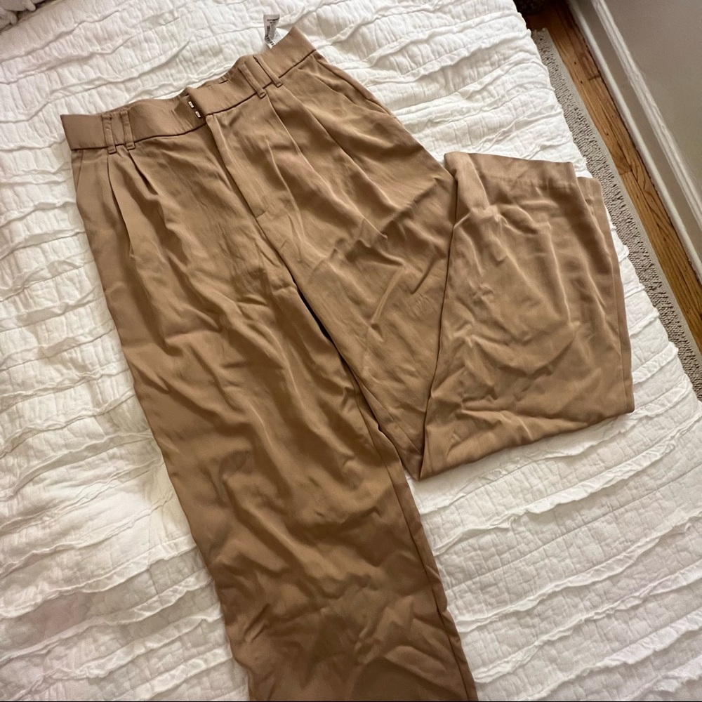 ZARA | TAN TROUSERS | WORN ONCE